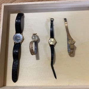 Lot of 4  vintage watches